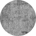 thumbnail image 1 of Ahgly Company Indoor Round Oriental Gray Industrial Area Rugs, 3' Round, 1 of 4