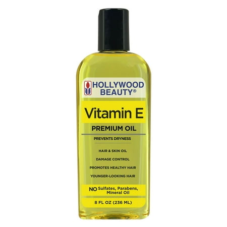 Hollywood Beauty Vitamin E Oil 8 Oz Pack of 6