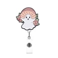 thumbnail image 1 of Funny And Cute Badge Reel With Clip Closure For Doctors Teachers Students Workers Etc Cartoon Pattern Badge Workplace Induction Graduation, 1 of 4
