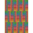 thumbnail image 1 of Ahgly Company Machine Washable Indoor Rectangle Transitional Green Area Rugs, 5' x 7', 1 of 7