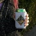 thumbnail image 3 of Deer Diamond Buck Hunting Can Cooler - Drink Sleeve Hugger Collapsible Insulator - Beverage Insulated Holder, 3 of 4