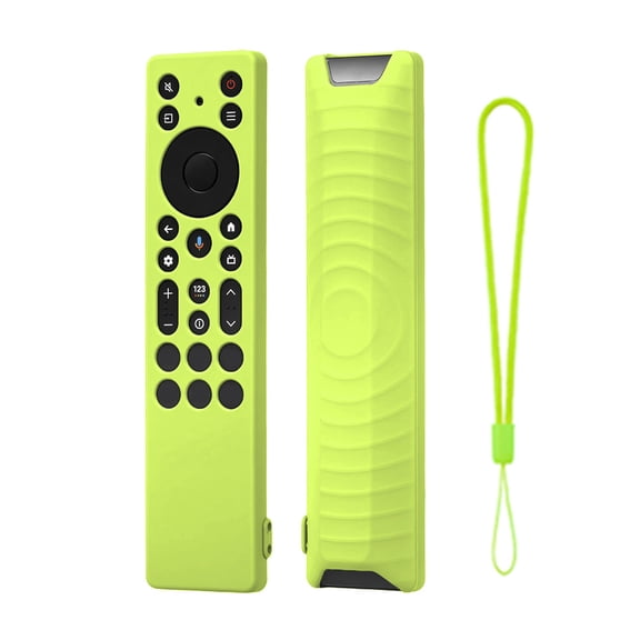 Silicone Remote Case for TCL RC813A/RC923A Remotes Soft NonSlip Texture Shell Protective Housing Covers Case with Lanyard for RC813A/RC923A Remote Controller