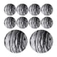 thumbnail image 5 of 10 pelotas de golf para entrenamiento de golf, ligeras, para niños y adultos. Negro Blanco, 5 of 9
