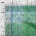 thumbnail image 2 of oneOone Velvet Sea Green Fabric Check & Sewing Craft Projects Fabric Prints By Yard 58 Inch Wide, 2 of 4