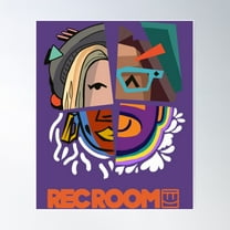 Rec Room59Png Poster Wall Art, Modern Wall Decor For Living Room Bedroom, 8x12 UNFRAMED