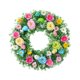 thumbnail image 1 of Corona colorida de primavera y verano, corona decorativa para puerta, guirnalda de flores artificiales. 35 centímetros, 1 of 8