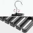 thumbnail image 5 of 2Pcs Belt Rack, Belt Storage Belt Holder, 360° Swivel Belt Tie Rack Closet Accessories for Men Women, Black, 5 of 6