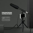 thumbnail image 3 of Micrófono de Condensador de Escopeta XLR, Micrófono de Condensador de Escopeta de Alta Flexibilidad para la Cámara DSLR DSLR, 3 of 7