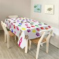 thumbnail image 2 of IGIGUOHAO OHAO Decorative Rectangle Table Cloths Colorful Animal Paw Tablecloth Table Cover for Dining/BBQ/Picnic/Coffee Table 60 X 104 Inches, 2 of 4
