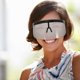 thumbnail image 2 of New Super Large Eyewear Sunglasses Anti-peep Sunglasses Unisex Protective Sunscreen Windproof Sunglasses (Black), 2 of 2
