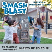 Squirrel Products Smash Blast Pro Rapid Fire Air Cannon Vortex Blaster - Grey