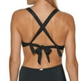 thumbnail image 3 of Calvin Klein DITSY BLACK MULTI Printed Convertible Bikini Swim Top, US X-Small, 3 of 4