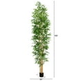 thumbnail image 2 of Nearly Natural 11ft. Artificial Bamboo Tree with Real Bamboo Trunks, 2 of 7