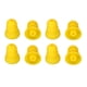 thumbnail image 5 of piezas de tapones para los oídos para audífonos de 3 capas de silicona suave de repuesto para audífonos de bolsillo BTE ITE, tapones para los oídos, color amarillo, 5 of 12