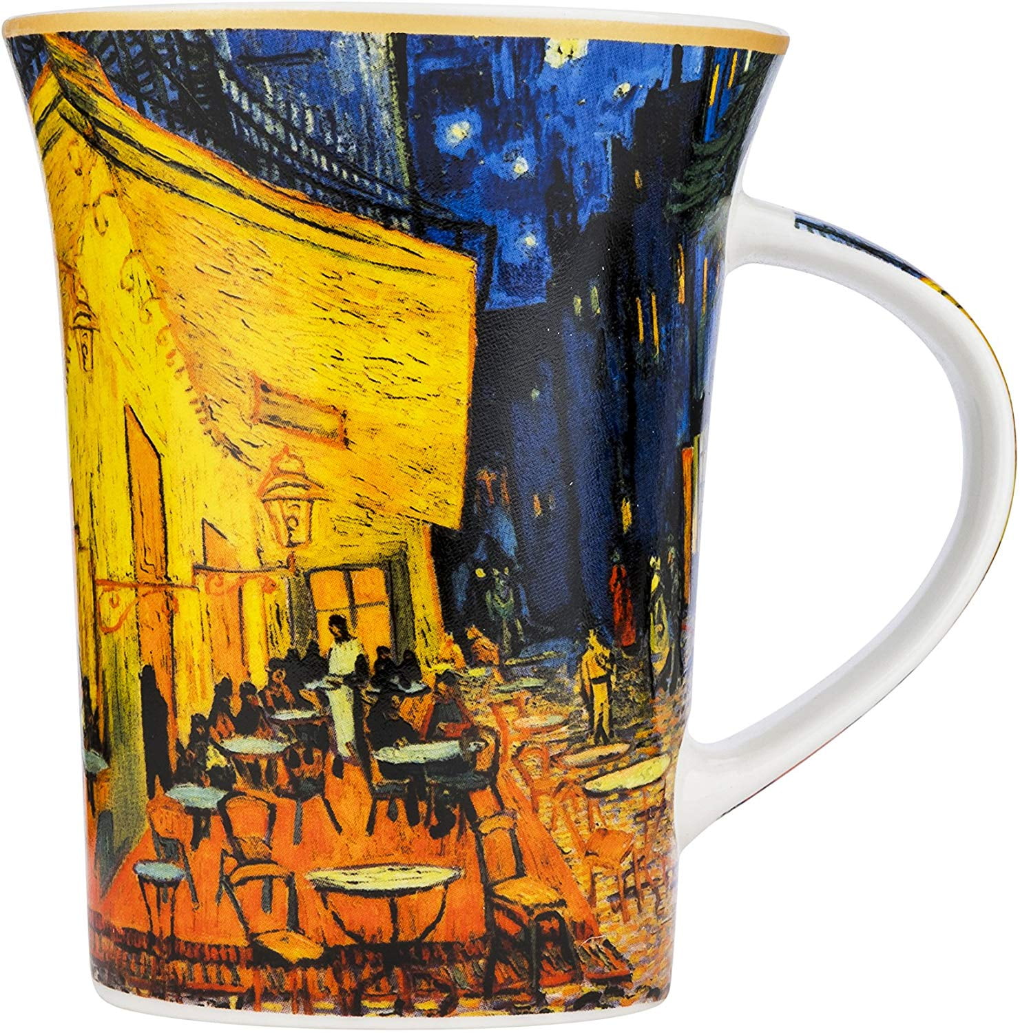 Vincent Van Gogh Lovely Mug Cup Café Terrace at Night 350 ml Carmani ...