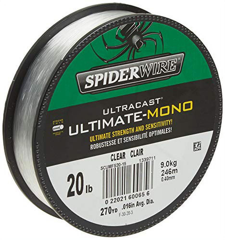 Spiderwire UltraCast® Ultimate Mono Monofilament Fishing Line 20lb | 9kg
