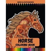 Horse Coloring Book (New & Expanded): Beautiful Images of Horses to Color