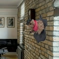 thumbnail image 3 of Bwiyojiz Home Decor Accessories Cowboy Bandits Taxidermy Squirrels The Hamster Hangs Wall, Gifts for Yourself, Multicolor, 3 of 8