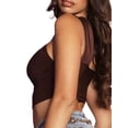 thumbnail image 4 of ITFABS Débardeurs Croisés pour Femmes, Crop Top Sans Manches Couleur Unie, 4 of 9