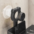 thumbnail image 6 of Shiogb Suction Cup Corner Shower Caddy, Drill Free Bathroom Corner Shelf Wall Mounted Storage Basket for Toiletries, Shower Organizer, 6 of 8