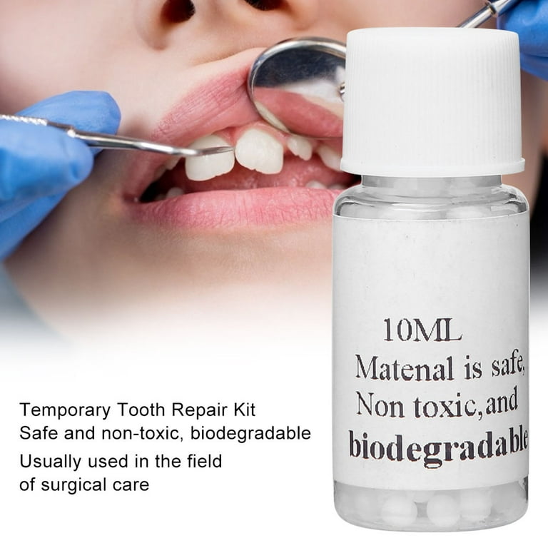 Temporary Broken Teeth Repair, Temporary Convenient Tooth Filling Material  Temporary Tooth Repair Kit For Missing Broken Teeth 10ML,20ML,50ML 