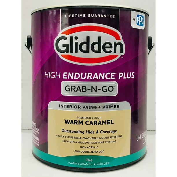 Glidden High Endurance Plus GrabNGo Flat Interior Paint & Primer