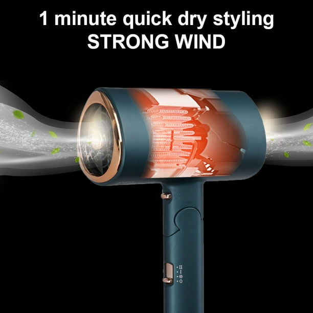 Portable Blow Dryer Fast Drying Negative Ion Hair Dryer Foldable