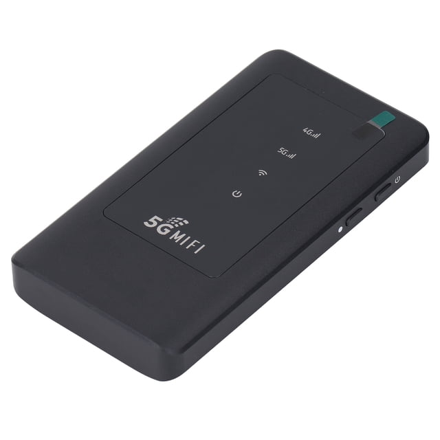 5G WiFi Mobile Hotspot, 5G WiFi 6 Router de Punto de Acceso Móvil USB C Puerto Eficiente de Alta Velocidad BT5.1 Para Viajes