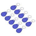 thumbnail image 1 of Unique Bargains 13.56MHz Read Only RFID Proximity IC Key Fobs Smart Token Tag Blue 12 Pack, 1 of 7