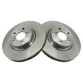 thumbnail image 2 of TRQ Front Brake Rotors Set Vented Fits Select 2017-2019 Subaru Impreza, 2 of 4