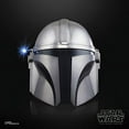 thumbnail image 2 of Star Wars The Black Series The Mandalorian Premium Electronic Helmet Roleplay Collectible, Toys for Kids Ages 14 and Up, 2 of 12
