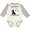Natural and Heather, variant on Inktastic My Daddy's 1st Fathers Day Boys Long Sleeve Baby Bodysuit