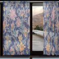 thumbnail image 2 of YAZAOO Curtains 110/118 Inch Long French Curtains Whimsical Floral Dance Print For Farmhouse Bedroom Curtains Window Curtain Set 2, 2 of 4