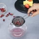 thumbnail image 5 of Juego de 3 coladores de malla fina Rojo Verde 8 cm 14 cm 18 cm Cocina Decoración y Otros, 5 of 5