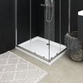 thumbnail image 1 of vidaXL Rectangular ABS Shower Base Tray 80x100 cm, 1 of 4