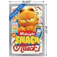 thumbnail image 3 of The Garfield Movie - Midnight Snack Attack Wall Poster, 14.725" x 22.375" Framed, 3 of 5