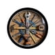 thumbnail image 1 of Reloj de pared para garaje, decorativo, silencioso, moderno, creativo, elegante y silencioso. Color de madera, 1 of 7
