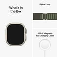 thumbnail image 4 of Apple Watch Ultra  (GPS + Cellular) 49mm - Green Alpine Loop, 4 of 4