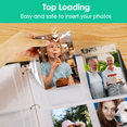 thumbnail image 3 of MaxGear 60 Pack 3.5x5.25 Photo Sleeves for 3 Ring Binder (480 Photos), 4-Pocket Clear Archival Page Protectors, Acid-Free Polypropylene, 8.5 x 11, 3 of 10