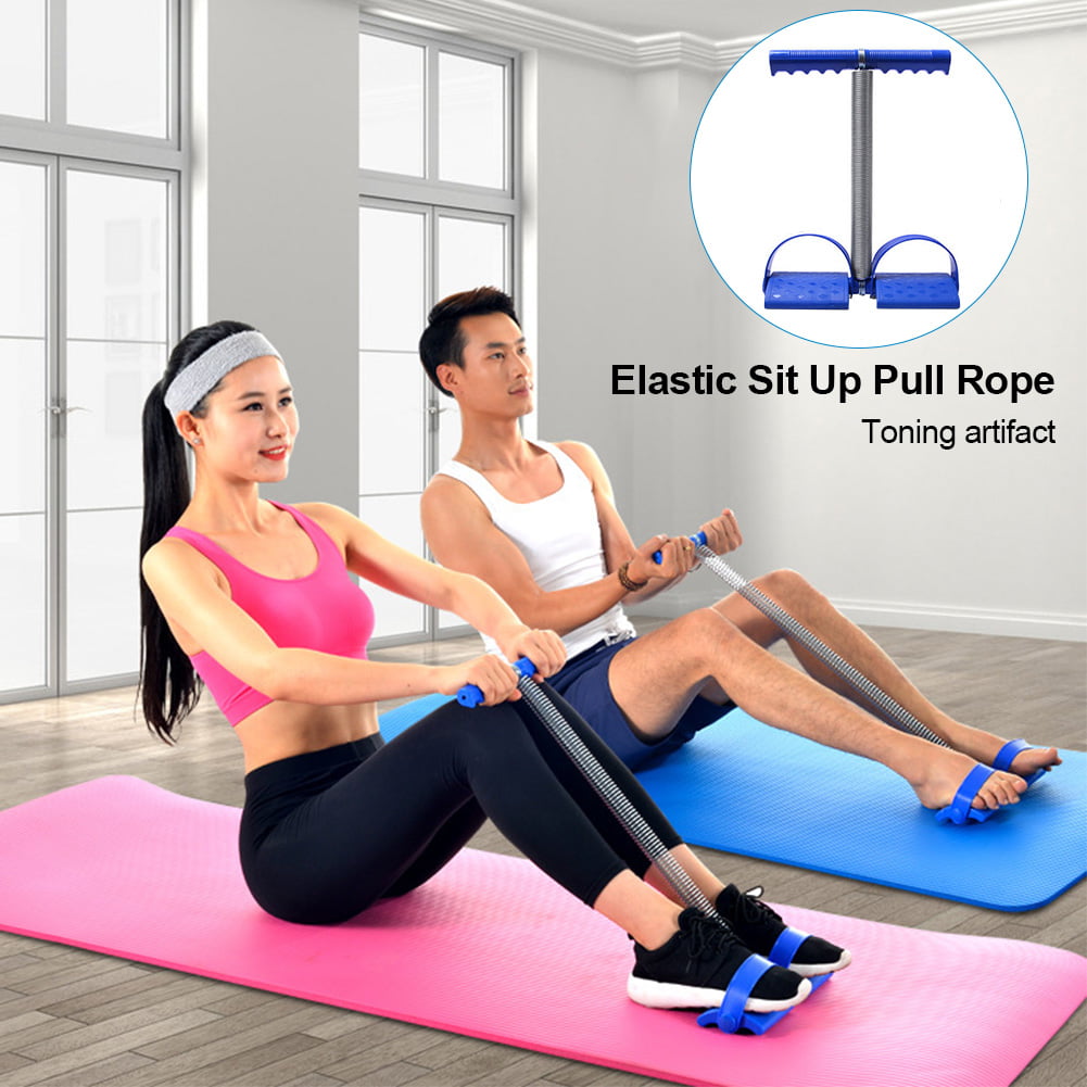 Multi-function Tension Rope Leg Tummy Training Foot Sit-up Pedal Yoga FitnesLOUK 