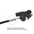 thumbnail image 4 of Scuba Diving Regulator BCD Low Pressure Hose Quick Disconnection Adaptor Connect Power Inflator Hose Diving Accessory, 4 of 10