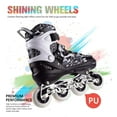 thumbnail image 3 of Kuxuan Adjustable Inline Skates for Kids with Light Up Wheels, 3 of 6