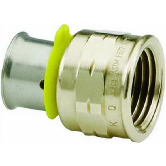 Viega 2812ZL Bronze PEX Adapter, 1/2 x 3/4