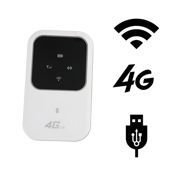 GJX 4G LTE Portable Mobile WiFi Wireless Router