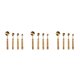 thumbnail image 2 of Bewildely Stainless Steel Measuring Cups Spoons Set Measuring Wood Handle Type1, 2 of 6