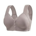thumbnail image 5 of Wireless Front Closure Push Up Bra for Women Comfortable Lift Support for Mature and Plus Size Figures, 5 of 5
