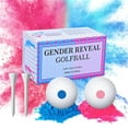 thumbnail image 3 of Mistaha Gender Reveal Golf Balls Set - Exciting Surprise for Parents-to-Be | Exploding Golf Balls with Blue and Pink Powder | Fun Gender Reveal Party Gift, 3 of 6
