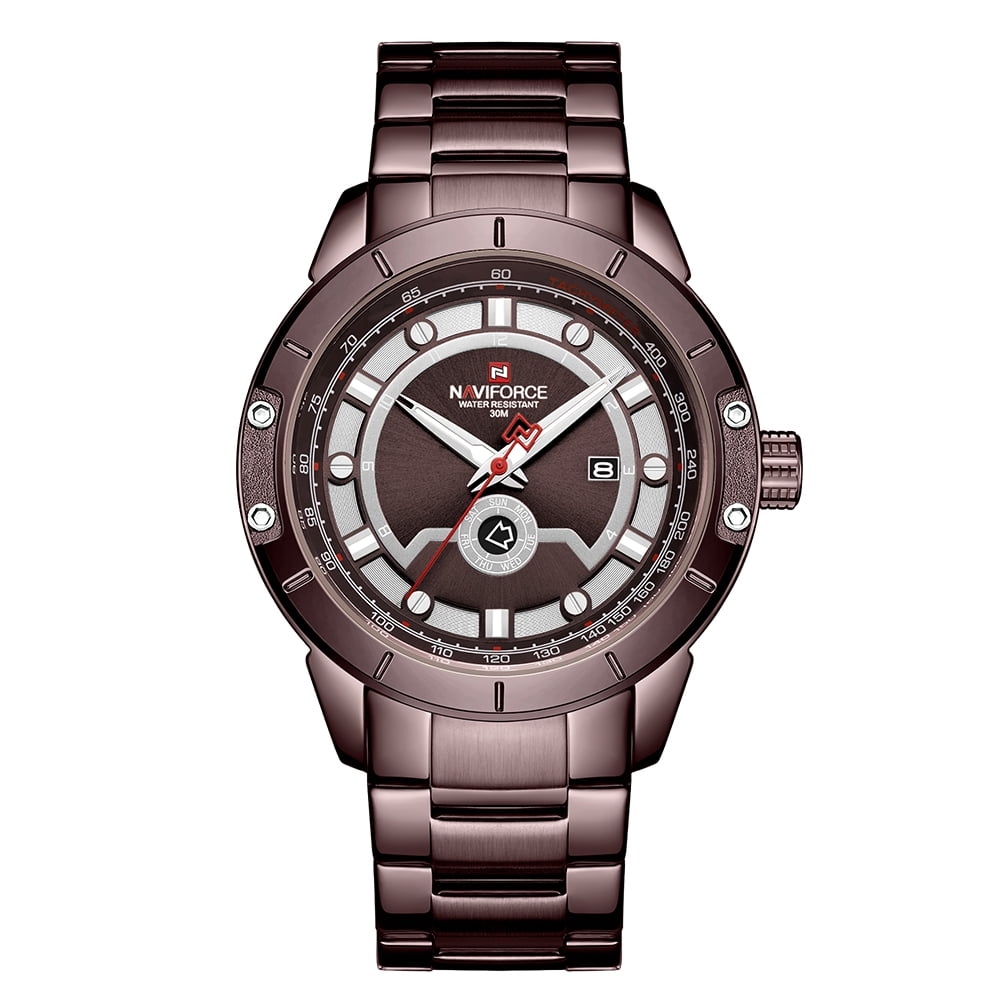 naviforce stainless steel watch