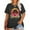 D-Grey, variant on XCHQRTI Beach Shirts Women's Plus Size Graphic Tees Sunrise Sunset T-Shirts Casual Short Sleeve Vacation Tshirt