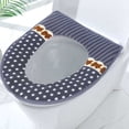 thumbnail image 5 of Dinheiro Almohadillas para Fundas para Asientos de Inodoro, Almohadillas para Fundas para Asientos de Inodoro de Tela Lavables, más cálidas y Suaves para el baño, 5 of 5